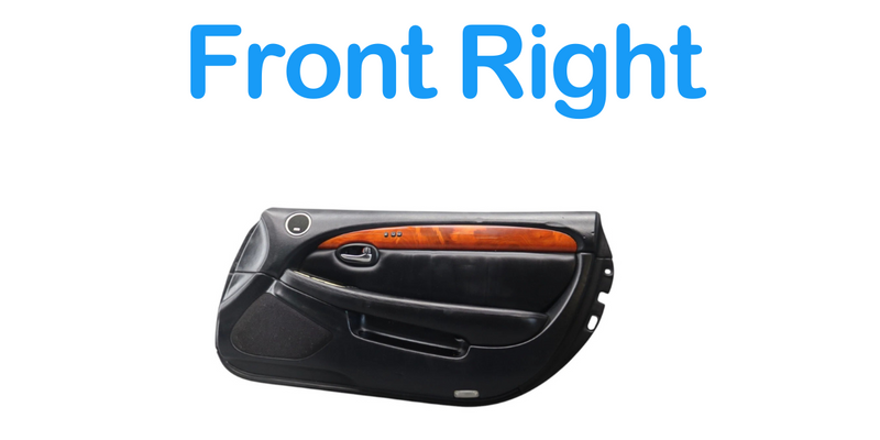 Load image into Gallery viewer, 02-10 Lexus SC430 Front Right Passenger Side Interior Door Panel Cover Oem
