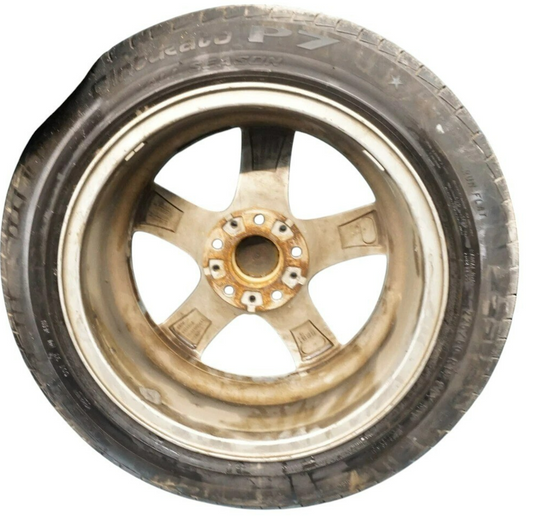 12-18 BMW 320i 328i F30 7.5Jx17 Alloy Wheel Rim W/ Tyre Set of 4 6796242 Oem