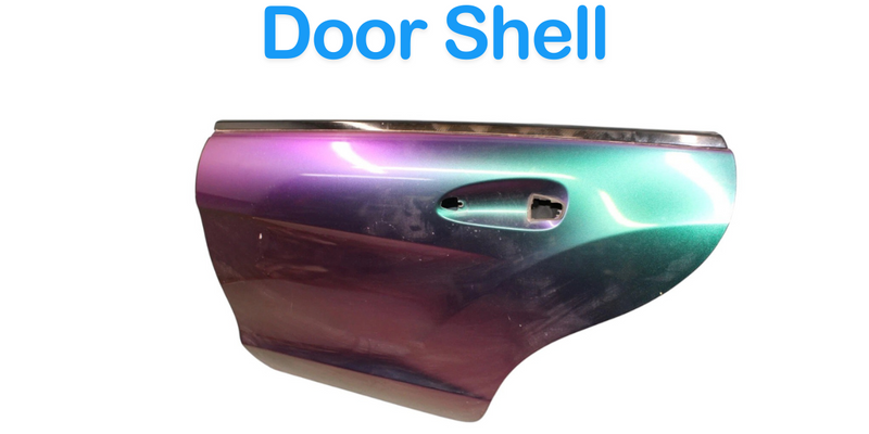 Load image into Gallery viewer, 12-18 Mercedes W218 CLS400 CLS550 CLS63 AMG Rear Left Driver Side Door Shell OEM
