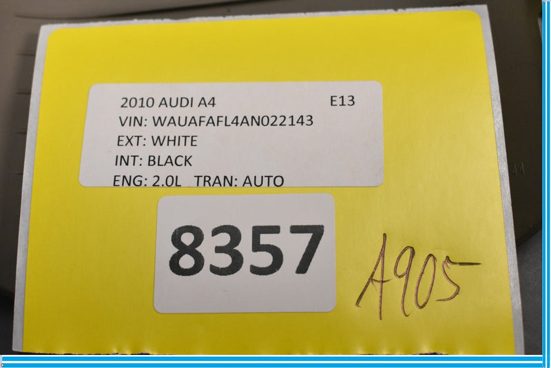 Load image into Gallery viewer, 08-17 Audi A4 Lower Under Center Console Arm Rest Trim Oem
