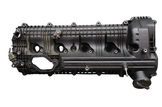 12-16 Hyundai Equus Sig Left Driver Side Engine Valve Cover Black Oem