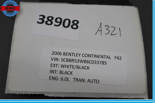 03-12 Bentley Continental Flying Spur Anti Theft Alarm Control Module Oem