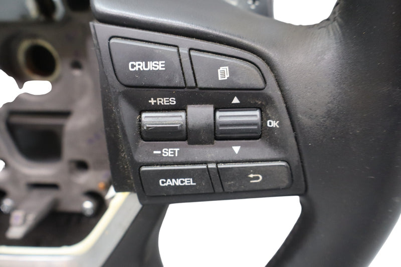 Load image into Gallery viewer, 15-20 Hyundai Genesis Front Left Driver Side Steering Wheel Black W/ Paddle Oem
