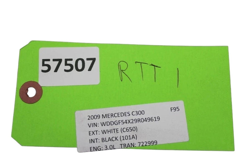 Load image into Gallery viewer, 08-14 Mercedes W204 C250 Rear Trunk Latch Cover Black 2046900825 Oem
