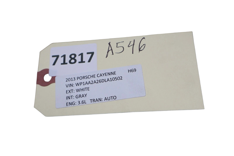 Load image into Gallery viewer, 11-14 Porsche Cayenne 958 Front Right Side Sunvisor Sun Visor 95873155202 Oem
