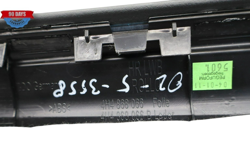 Load image into Gallery viewer, 11-17 Audi A8 A8L Quattro Rear Right Passenger Side Interior Door Panel Trim Oem
