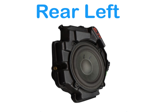11-18 Audi A8 A8L Quattro Rear Left Bang & Olufsen Door Speaker Woofer Oem