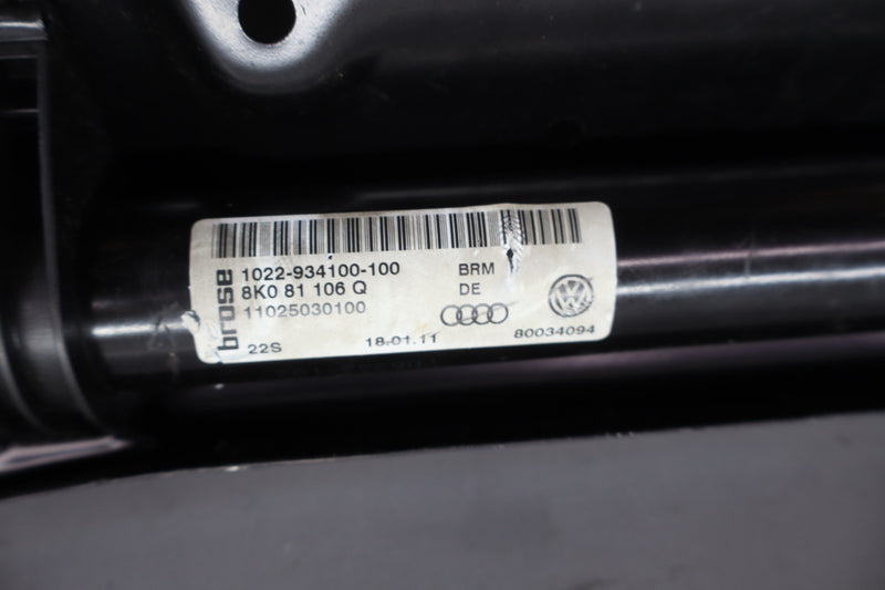 Load image into Gallery viewer, 07-15 Audi Q7 4L Front Left Drive Side Lower Seat Rail Frame W/ Motor Oem
