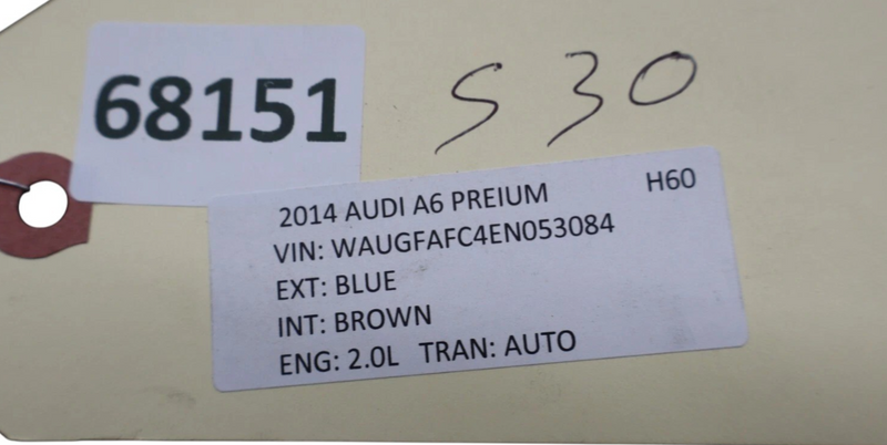 Load image into Gallery viewer, 12-18 Audi A6 Quattro Rear Left Driver Side Interior Door Panel Cover Trim Oem
