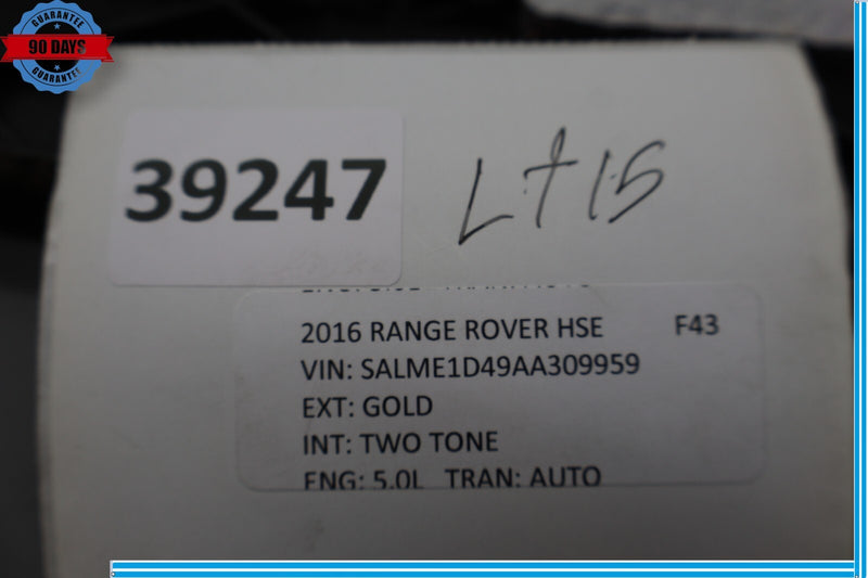 Load image into Gallery viewer, 10-12 Land Range Rover HSE L322 Rear Trunk Cargo Carpet Cover Panel Trim Oem
