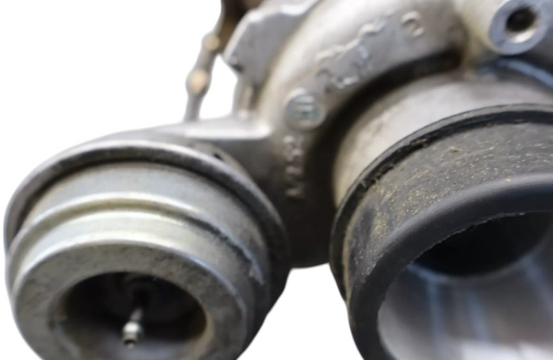 Load image into Gallery viewer, 11-18 Mercedes S550 CL550 W221 Left Side Turbocharger Turbo Charger Manifold Oem
