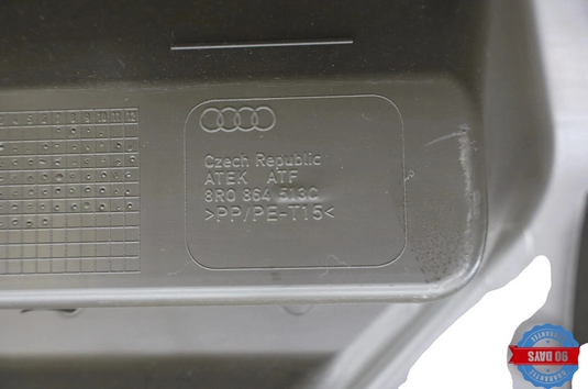 09-17 Audi SQ5 Q5 Rear Trunk Sill Scuff Plate Cover Panel Trim 8R0864513C Oem