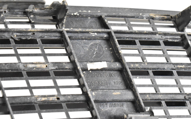 Load image into Gallery viewer, 00-06 Mercedes CL500 S430 S500 S600 Hood Vent Grill Grille Black 2208800205 Oem

