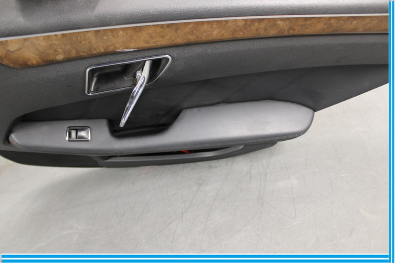 Load image into Gallery viewer, 10-13 Mercedes E350 E550 W212 Rear Right Passenger Door Trim Panel Black Oem
