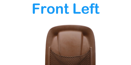 12-18 Audi A6 A7 Front Left Driver Side Seat Back Panel Cover 8R0881969 Oem