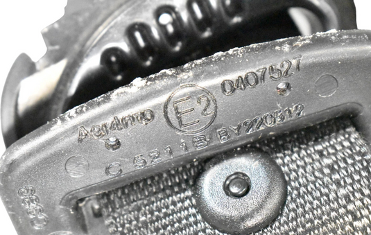 04-13 Maserati Quattroporte M139 Front Left Driver Side Seat Belt Retractor Oem