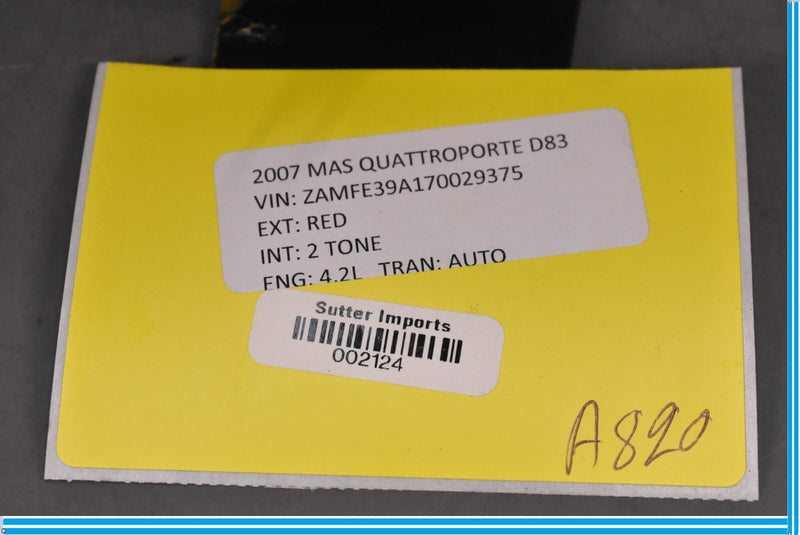 Load image into Gallery viewer, 03-08 Maserati Quattroporte Dash Cruise Control Panel Mode Switch Pack Oem
