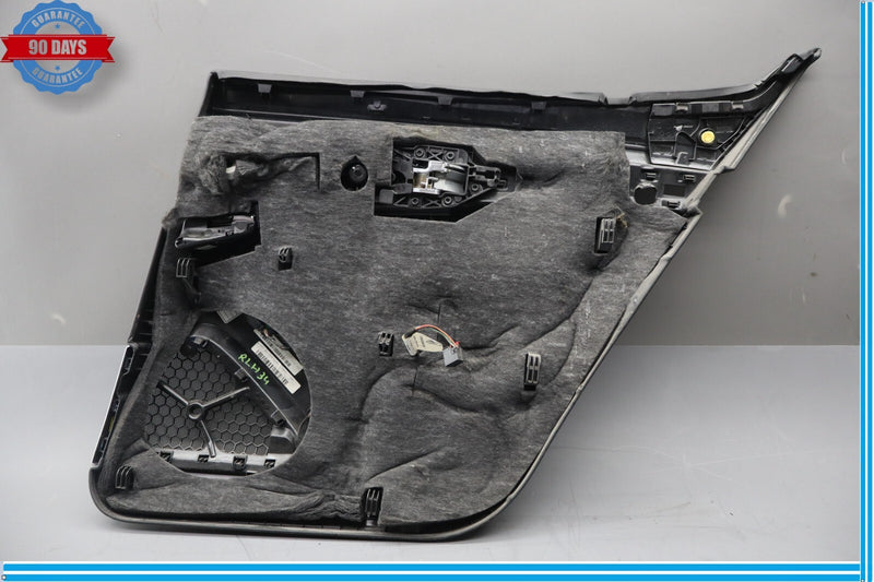 Load image into Gallery viewer, 10-16 Porsche Panamera Rear Left Driver Side Interior Door Panel Cover Black Oem
