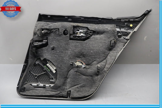 10-16 Porsche Panamera Rear Left Driver Side Interior Door Panel Cover Black Oem