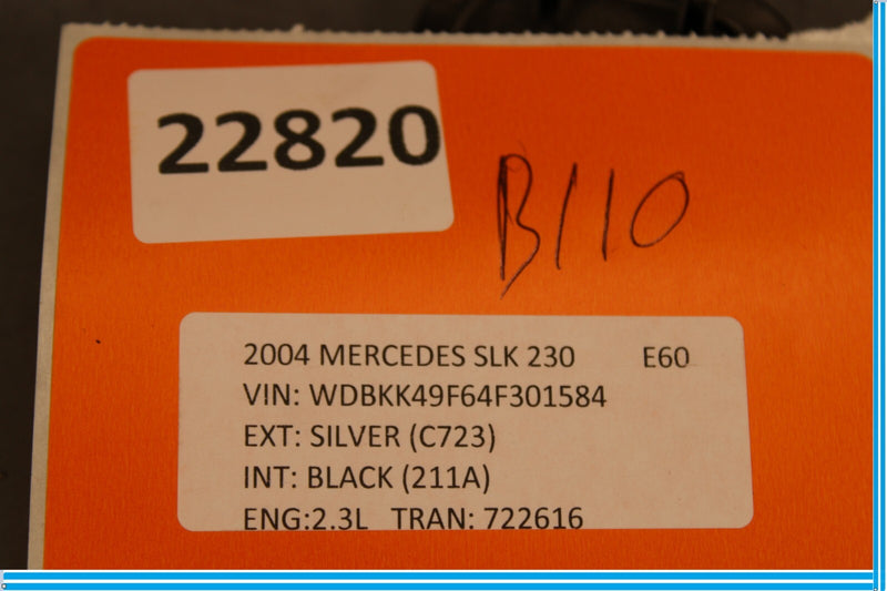 Load image into Gallery viewer, 01-04 Mercedes SLK320 SLK230 Right Air Intake Cleaner Tube Hose Pipe Oem
