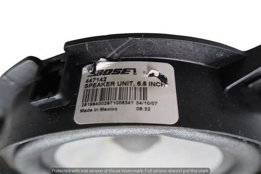 03-12 Maserati Quattroporte M139 Rear Left Driver Side Door Audio Speaker Oem