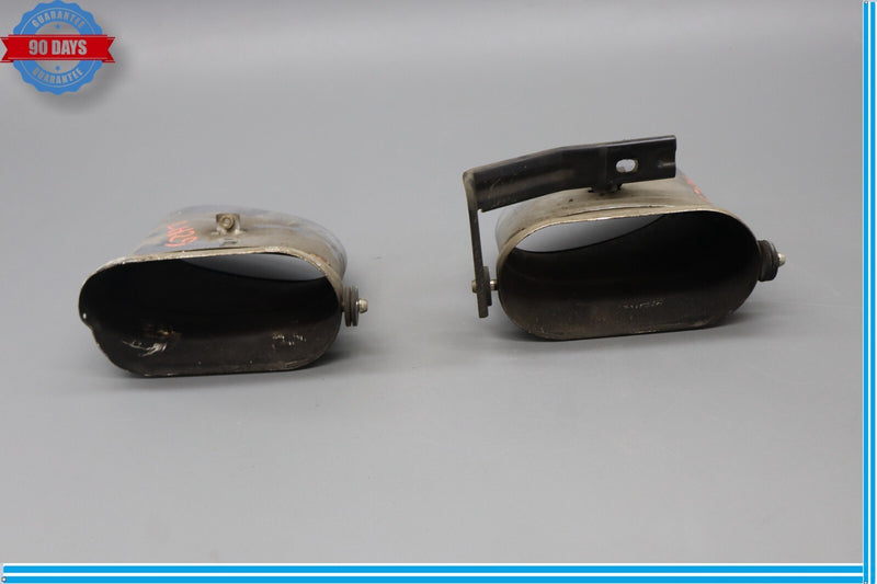 Load image into Gallery viewer, 03-12 Bentley Continental GT GTC Exhaust Muffler Tips Left and Right Set Oem
