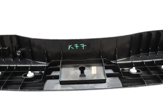 07-12 Mercedes GL450 GL550 Rear Trunk Sill Plate Latch Cover Trim Panel Oem