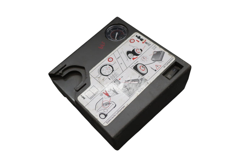 Load image into Gallery viewer, 11-17 Volkswagen VW Touareg Trunk Spare Tire Air Compressor 7L0012617B Oem

