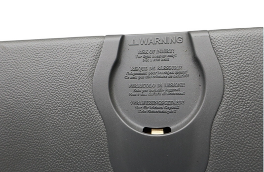 07-12 Mercedes R230 SL600 SL65 AMG Rear Center Cover Trim Panel Black Oem