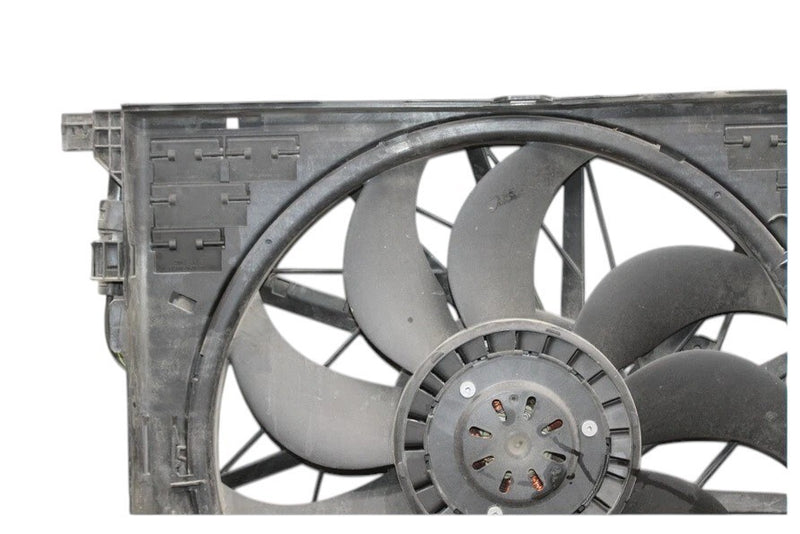 Load image into Gallery viewer, 09-15 BMW 750i 740i Engine Radiator Cooling Fan Shroud W/ Motor 17427575258 OEM
