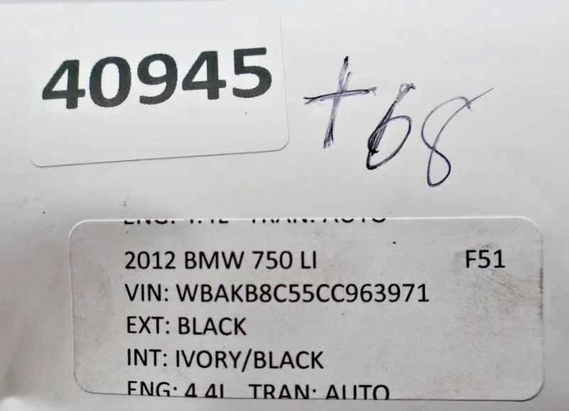 Load image into Gallery viewer, 09-15 BMW 750Li 750i Front Left Driver Steering Gear Cover Splash Shield Oem
