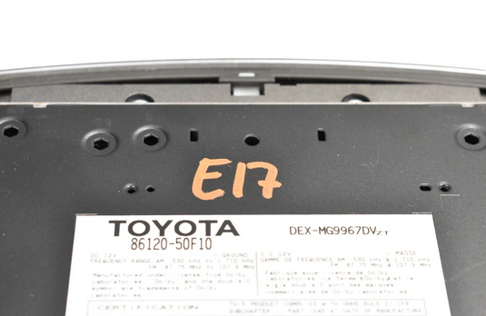 07-09 Lexus LS460 Navigation Map Radio Audio CD Receiver Player 8612050F10 Oem