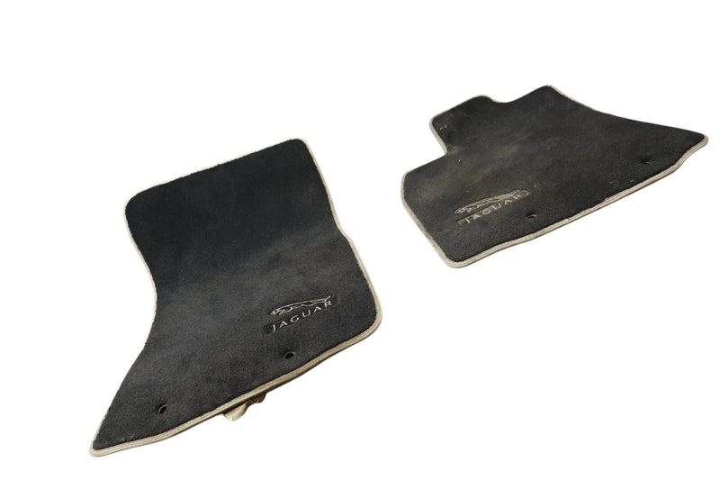 Load image into Gallery viewer, 09-15 Jaguar X250 XF XFR Trunk Cargo Spare Floor Carpet Cover Mat Black Oem
