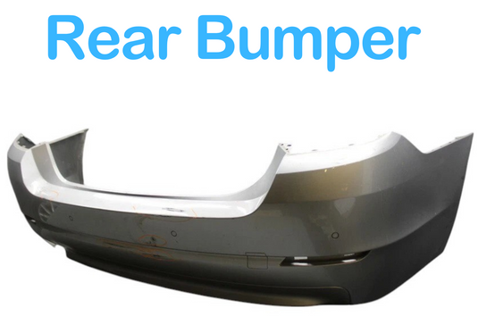 11-13 BMW 528i 528i xDrive Rear Bumper Cover Panel Assembly 51127238522 Oem
