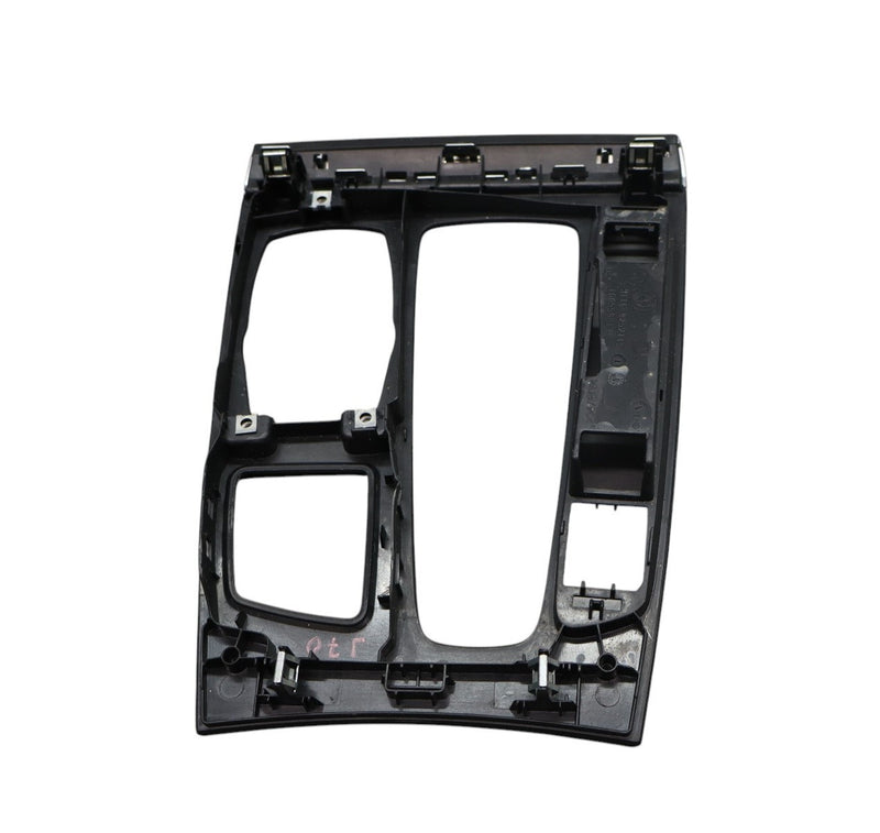 Load image into Gallery viewer, 14-18 BMW X5 F15 Center Console Shifter Leather Trim Cover Panel Oem
