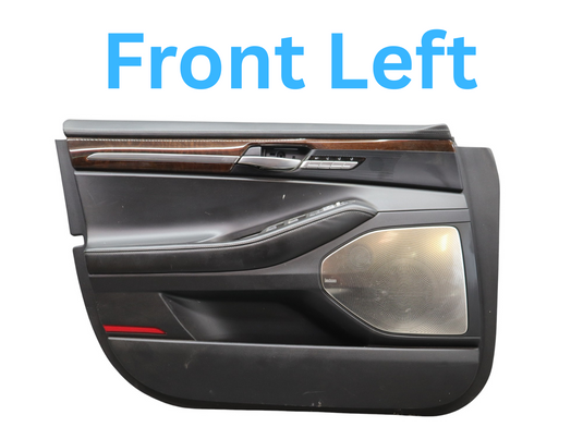 17-19 Genesis G90 Front Left Driver Side Interior Door Panel 82301D2550 Oem