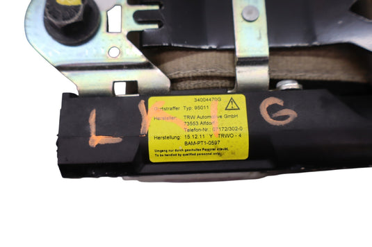 11-14 Hyundai Genesis GLS Front Left Side Seat Belt Seatbelt Retractor Oem