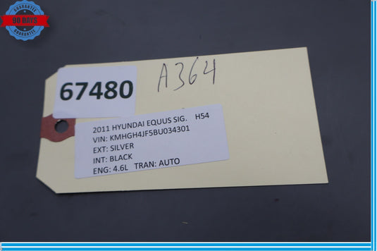 11-13 Hyundai Equus Right Passenger Side Fuse Box Fusebox Cover Trim Oem