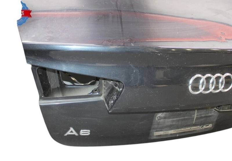 Load image into Gallery viewer, 12-18 Audi A6 Quattro Rear Trunk Lid Deck Shell Cover Panel Black 4G5827023C OEM
