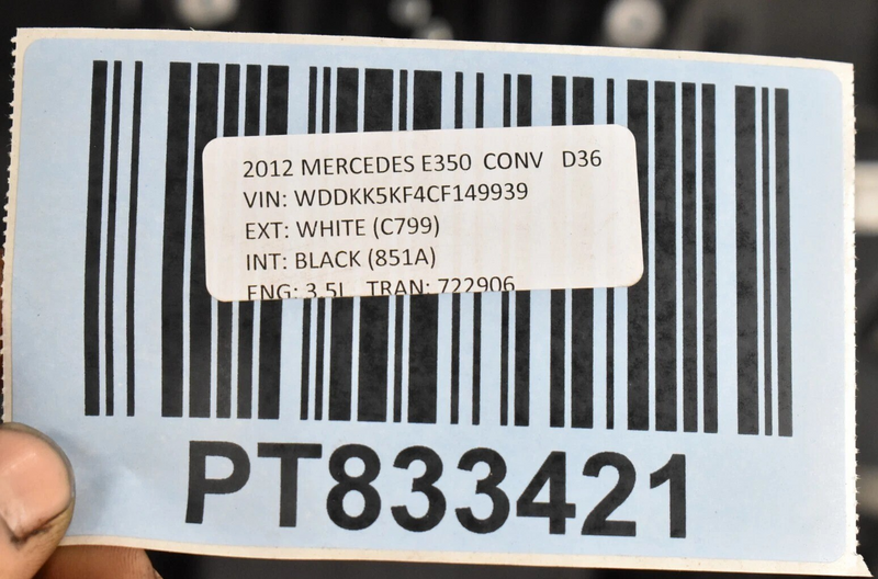Load image into Gallery viewer, 11-17 Mercedes W207 E350 E550 Convertible Rear Upper Top Seat Cushion Oem
