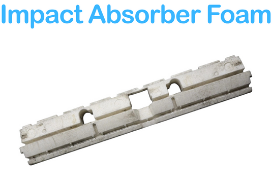 98-02 Mercedes E320 W210 Rear Bumper Impact Absorber Foam 2108851337 Oem