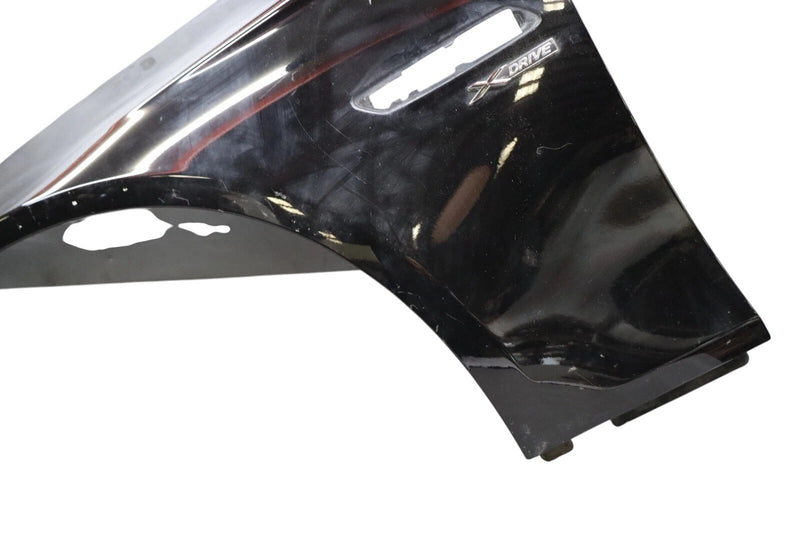 Load image into Gallery viewer, 11-16 BMW 535i xDrive Front Right Passenger Side Fender Cover Shell Black OEM
