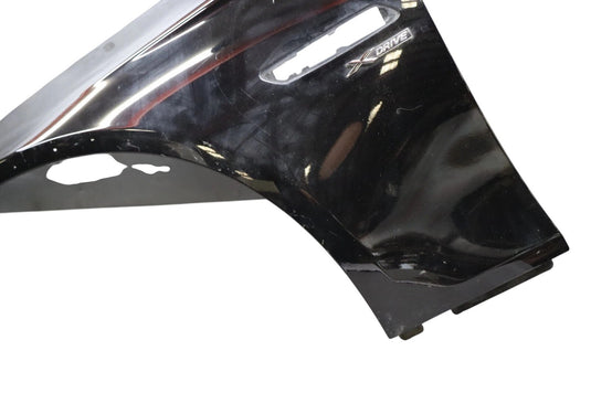 11-16 BMW 535i xDrive Front Right Passenger Side Fender Cover Shell Black OEM