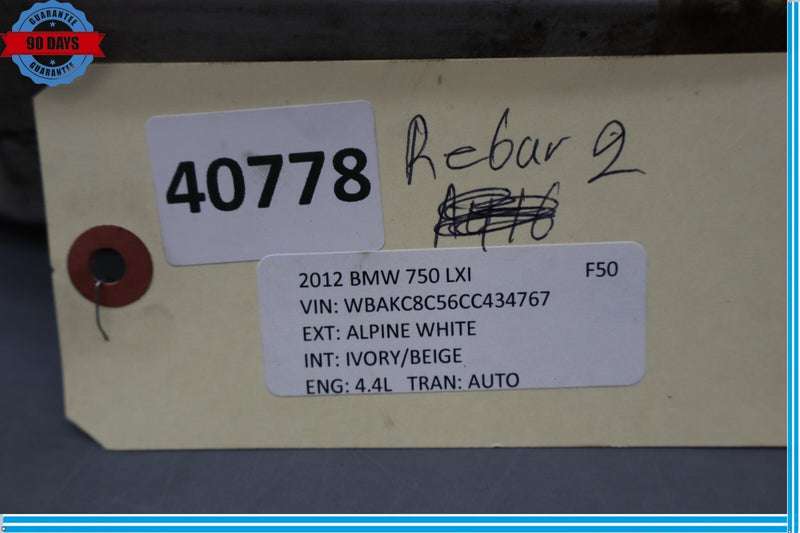 Load image into Gallery viewer, 11-15 BMW 750Li 750Li xDrive Right Passenger Bumper Reinforcement Bracket Oem

