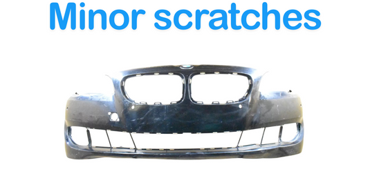 11-14 BMW F10 5-series Front Bumper Cover W/ PDC Black 51118048668 OEM