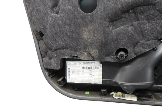 12-18 Audi A6 Quattro Front Right Passenger Side Interior Door Panel Black Oem