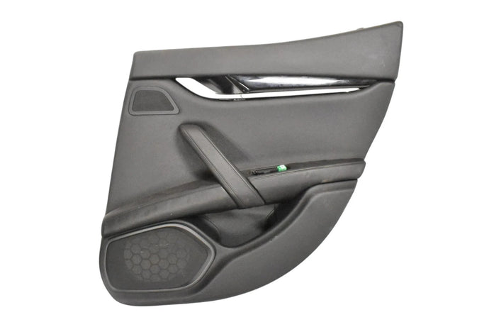 14-22 Maserati Ghibli S Rear Right Passenger Side Interior Door Cover Panel Oem