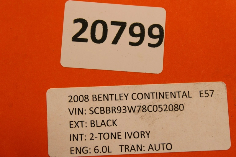 Load image into Gallery viewer, 07-12 Bentley Continental Rear Left Side Spindle Knuckle W/ Wheel Bearing Oem
