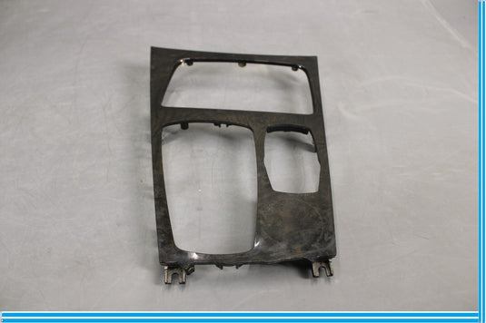 09-15 BMW 750Li F01 F02 Front Floor Console Shifter Wood Trim W Switch Oem