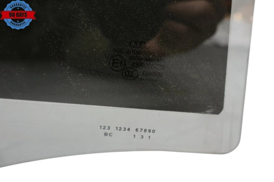 09-17 Audi SQ5 Q5 Rear Right Passenger Side Door Window Auto Glass OEM